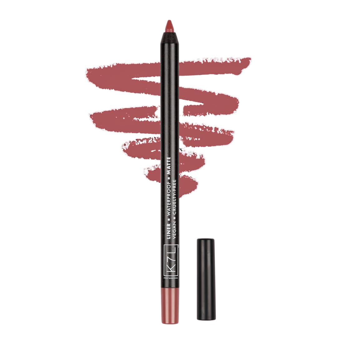 K7L Lipliner - Waterproof, Smudge-Proof, Precise Cosmetics (Pink)