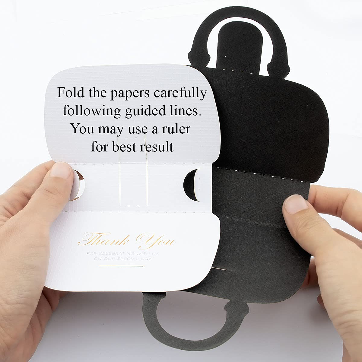 Summer-Ray 25 Sets Luxury Lip Balm Holder for Wedding Party Favors Thank You for Celebrating with Us on Our Special Day (For Wedding)