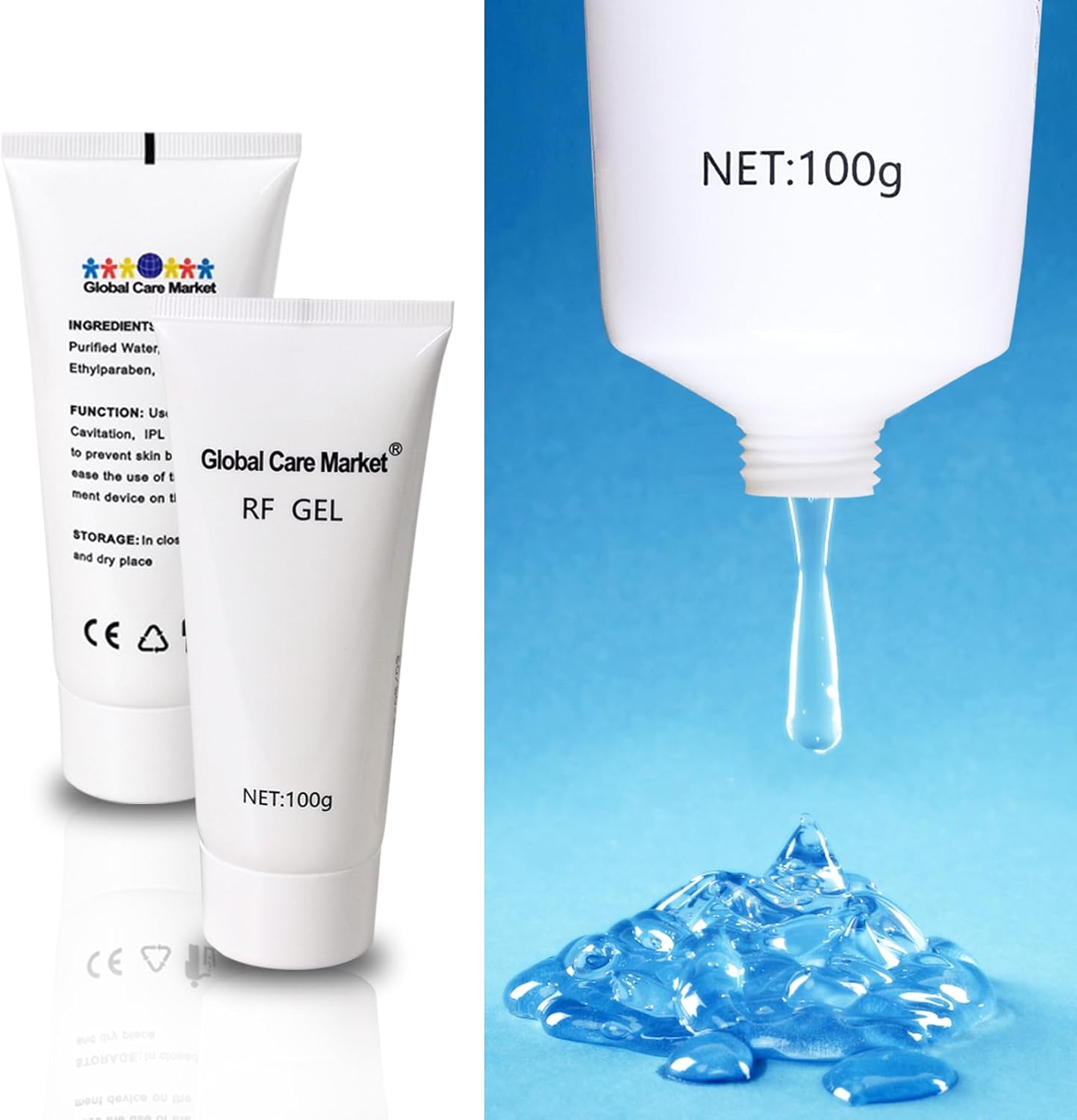 RF GEL – Skin Cooling and Lubrication Gel for Use with Radiofrequency Treatment Devices