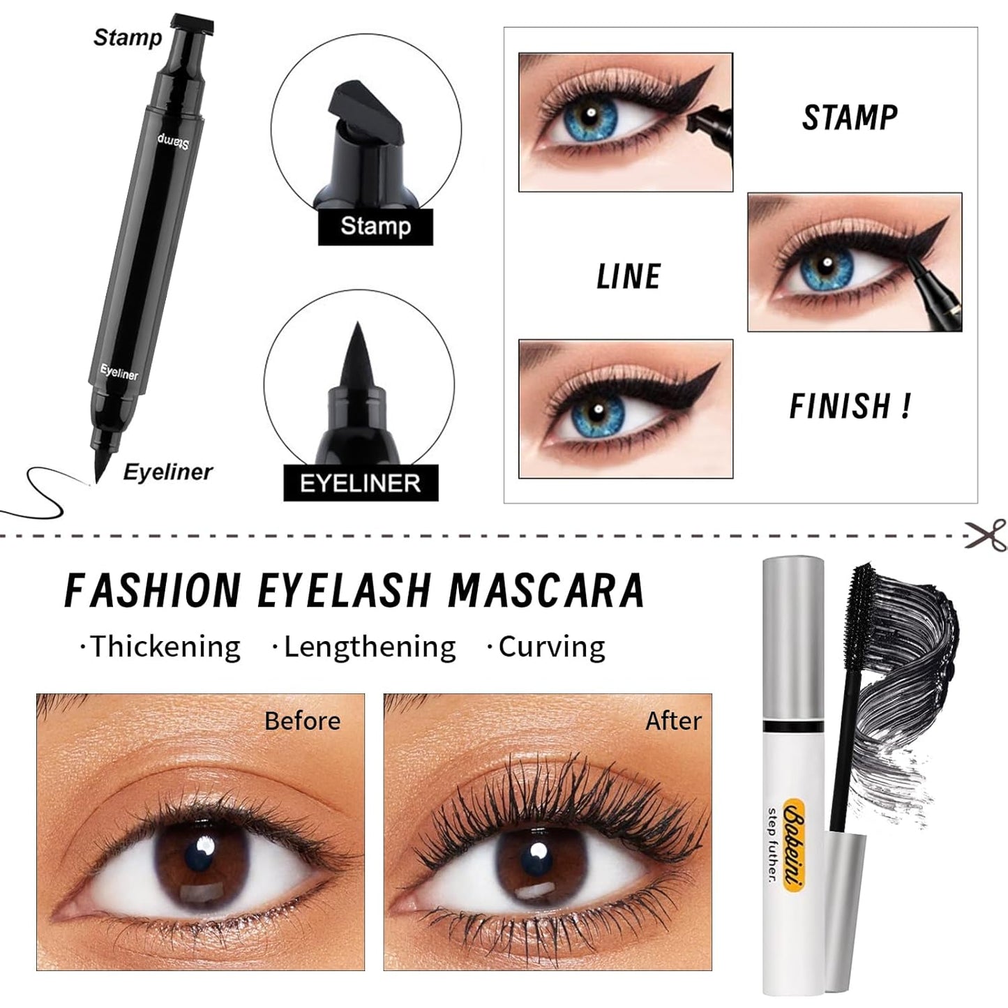 Makeup Set Kit for Women Full Kit, Makeup Present for Women Teen Girl, Eyeshadow Foundation Face Primer Brush 3 in 1 Palette Lip Gloss, Eyebrow Soap Mascara Eyeliner cosmetic bag