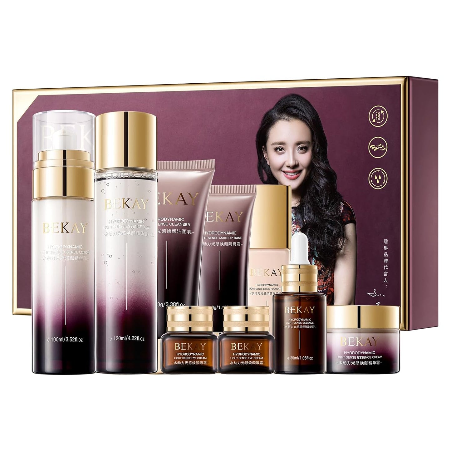Hydrodynamic Light Rejuvenating 9-piece Skincare set