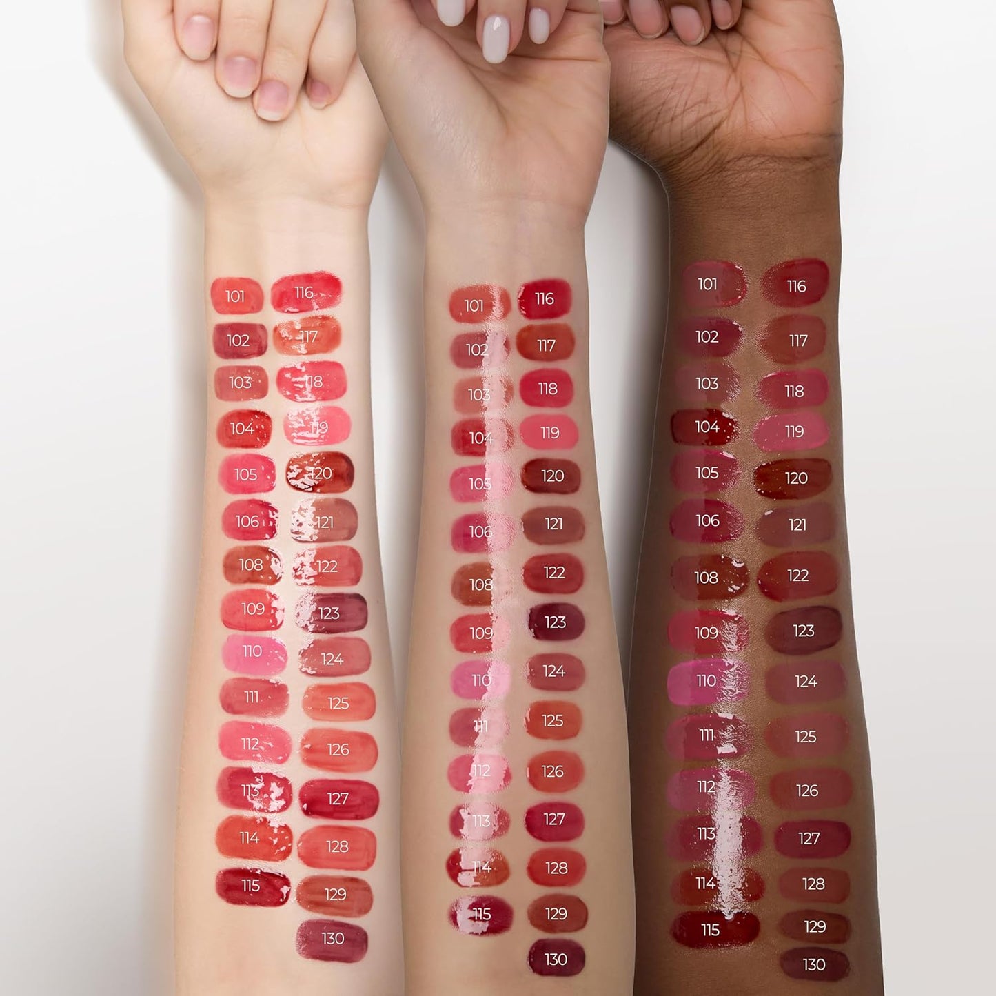 Laka Fruity Glam Lip Tint Mini, Glowing Lip Stain with Wide Color Spectrum, Hydrating & Lightweight Texture, Long-Lasting Bold Stain, Non-Sticky, Vegan, K-Beauty (#129 Maroni)