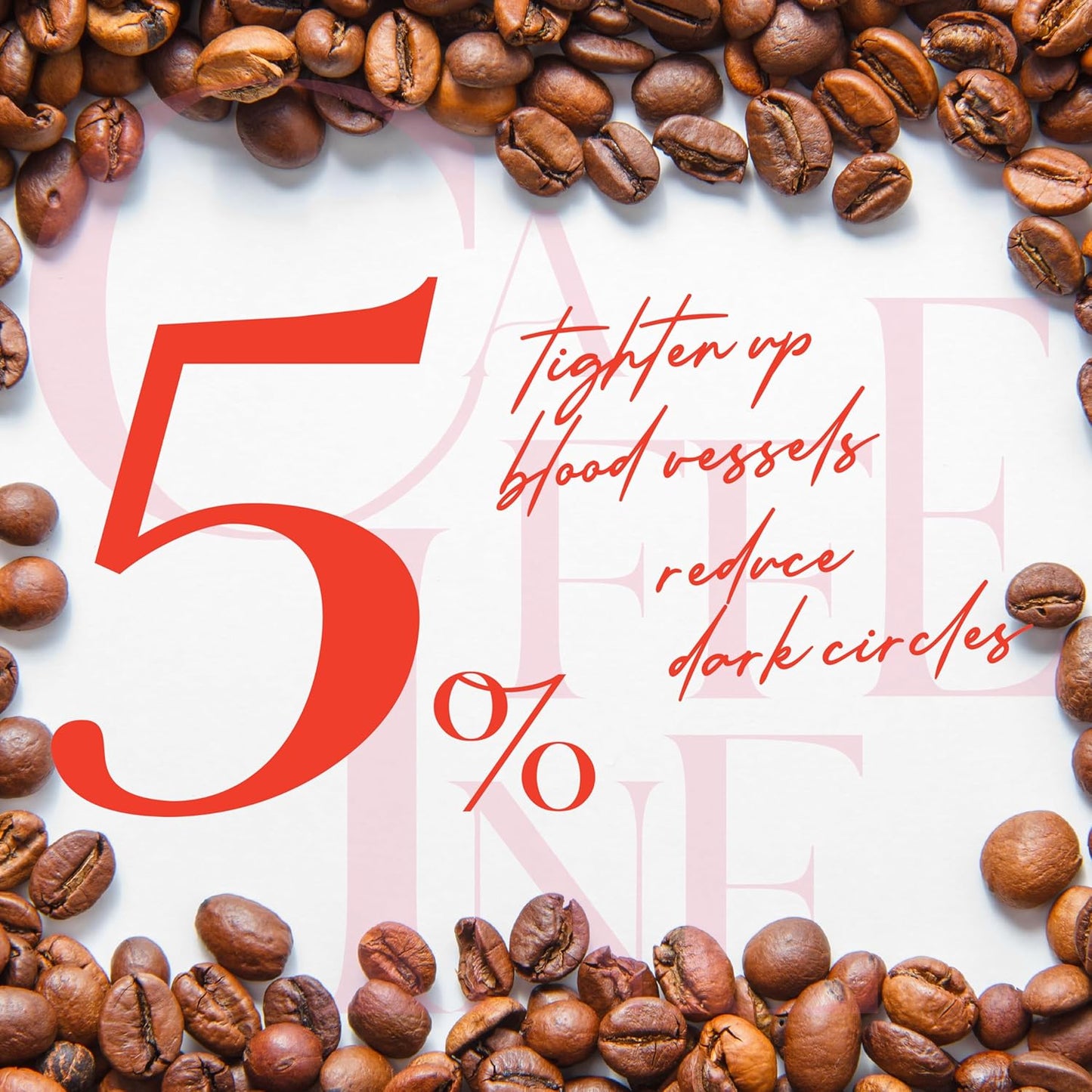 5% Caffeine Eye Cream Anti Aging with 360 Rollerball, Reduce Wrinkles and Dark Circles, Under Eye Cream For Women and Men