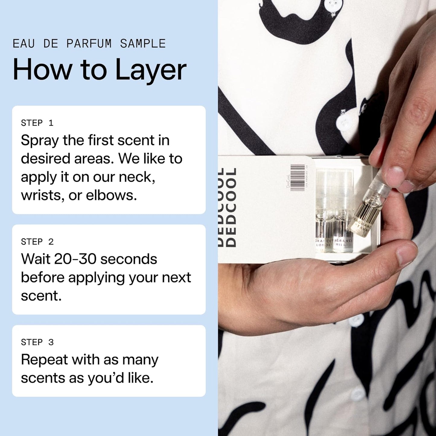 DedCool Sample Tin Luxury Fragrance Discovery Set | 6 Genderless Scents – Xtra Milk, Milk, Red Dakota, 01 Taunt, Madonna Lilly, 03 Blonde | Long Lasting, Vegan, Non-Toxic | Travel Size (Variety Pack)