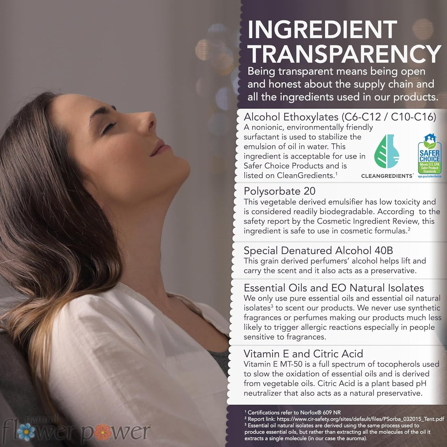 Air Freshener Spray - Odor Eliminator w/Essential Oils - Home, Car & Fabric - Cruelty Free & Vegan - Variety Pack - Lavender + Lemongrass + Peppermint & Lemon - 3 x 4 fl oz