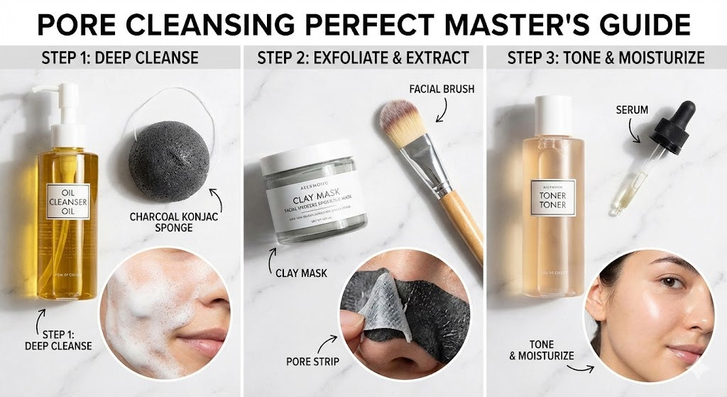 K-Beauty Double Wash: Pore Cleansing Perfect Master's Guide (Double Cleansing)