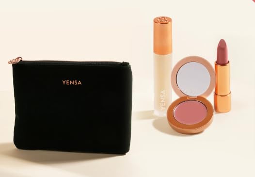 YENSA Yosemite Cosmetics SuperOils Lipstick and Blush Set in Nude