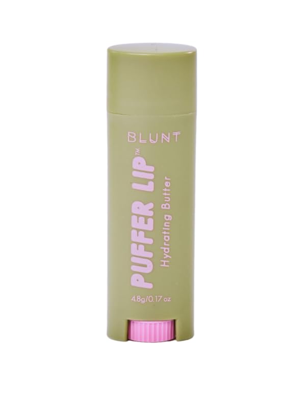 Puffer Lip Hydrating Butter Balm for Dry and Dehydrated Lips | Plant-Based, Free of Petrolatum, Beeswax, Lanolin