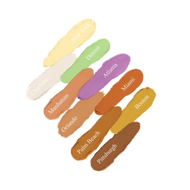 Pinky Rose Cosmetics 10HD Correct & Conceal Cream Palette