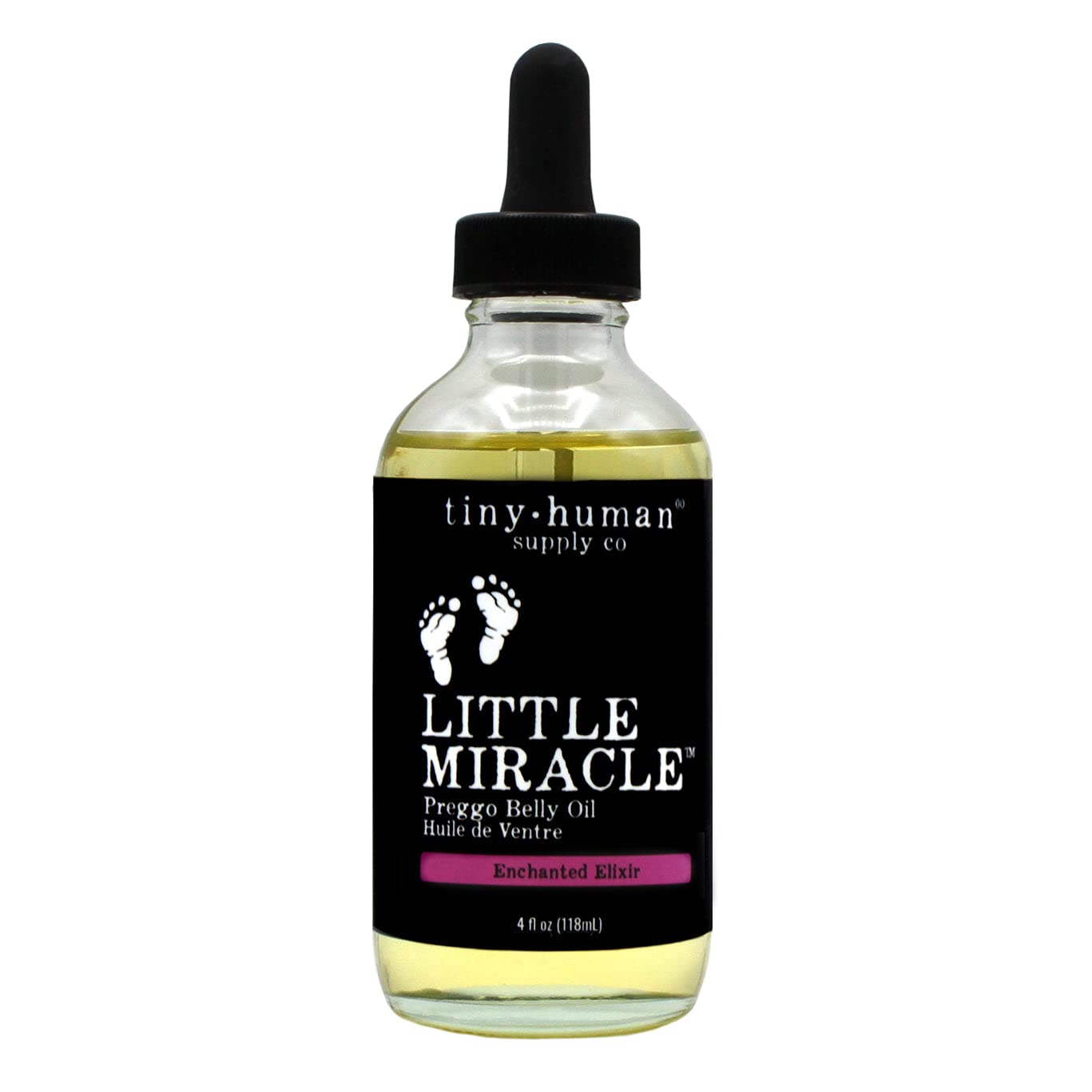 Little Miracle Preggo Belly Oil (Enchanted Elixir) for Pregnancy Stretch Marks and Itching