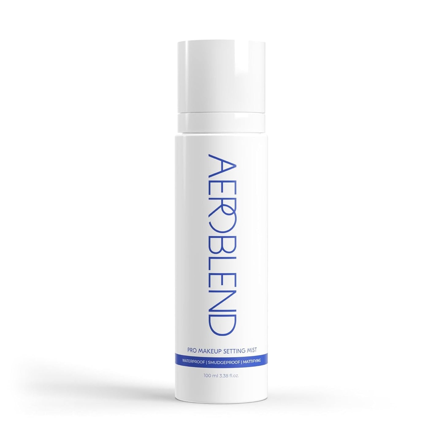 AEROBLEND Pro Makeup Setting Mist – Long-Lasting Matte Finish Setting Spray, Smudge-Proof & Waterproof for All-Day Hold