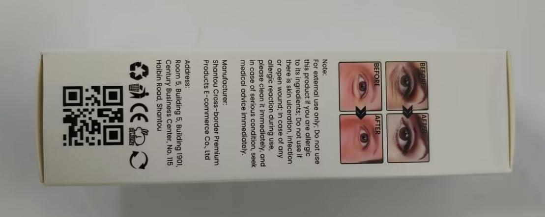 Sea Gril Anti Wrinkle Serum, Peg-8 Complex Anti Wrinkles Essence, Glozie Eye Serum, Anti Aging Firm Eye Cream, Glozie Instant Eye Lift Cream,Temporary Eye Tightener(2PCS)