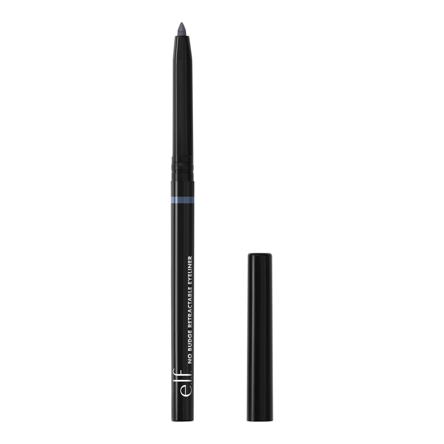e.l.f. No Budge Retractable Eyeliner, Creamy, Ultra-Pigmented & Waterproof, Creates Bold & Defined Lines, Vegan & Cruelty-Free, Navy