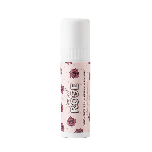 DedCool Lip Balm Stick (Rose) Jumbo, Vegan, Flavored, Coconut Oil Lip Balm, Long Lasting, Moisturization, Hydrates Dry & Chapped Lips, Vegan, Natural, Clean, Non-Toxic, Fragrance For All
