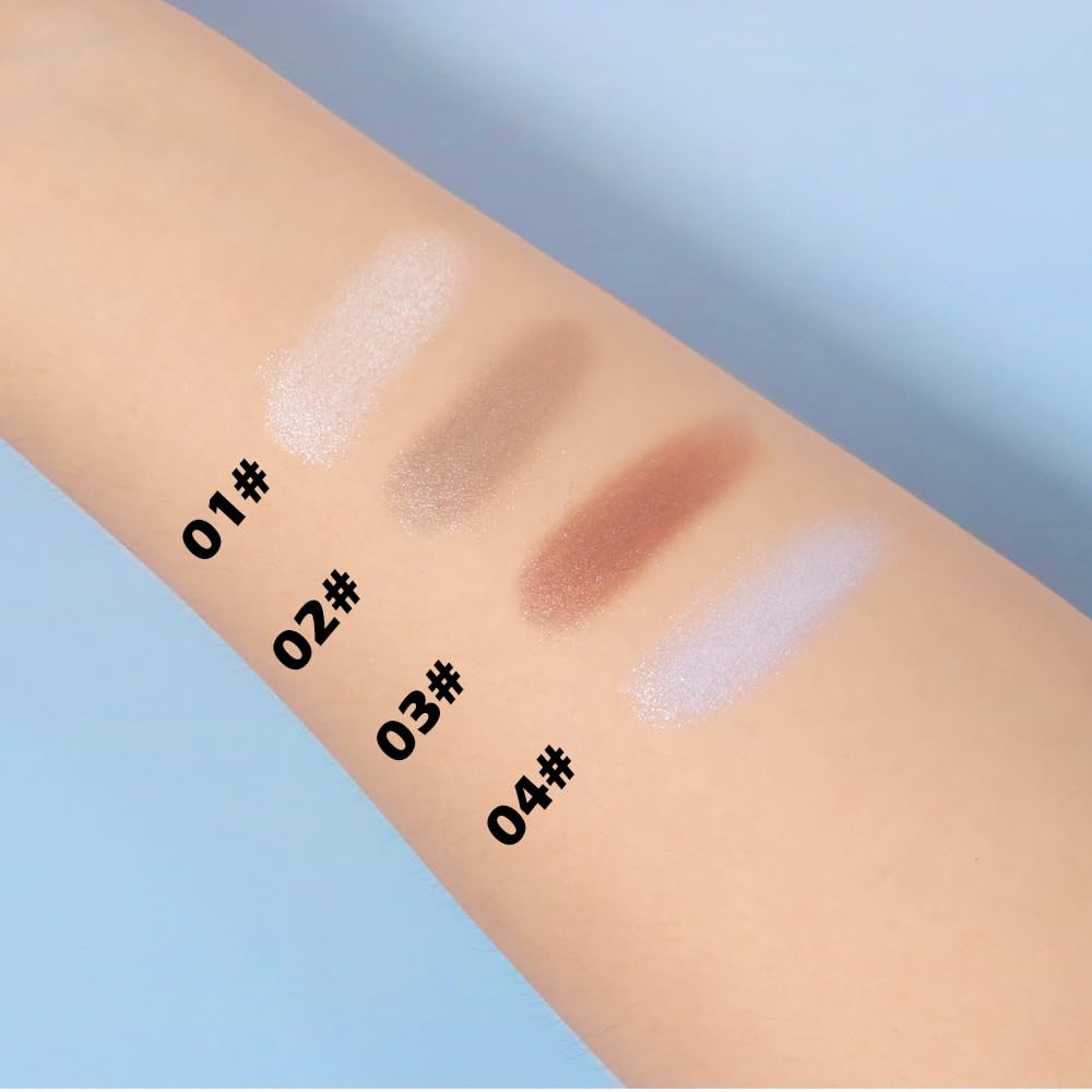 Taupe Mauve Shimmer Single Eye Shadow Palette Makeup with Mirror,Neutral Powder Monochrome Eyeshadow for Older Women,Waterproof Long Lasting Naturing-Looking sombras para ojos