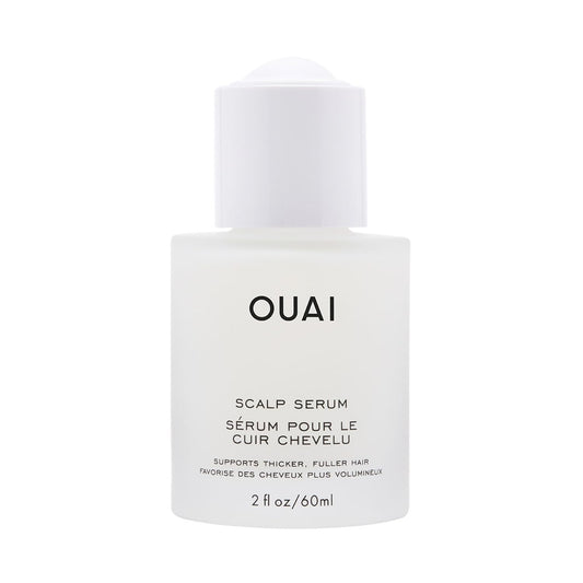 OUAI Scalp Serum - Balancing Hair Serum with Red Clover Extract, Siberian Ginseng and Peptides for Thicker and Fuller-Looking Hair - Paraben, Phthalate and Sulfate Free Scalp Care (2 Fl Oz)