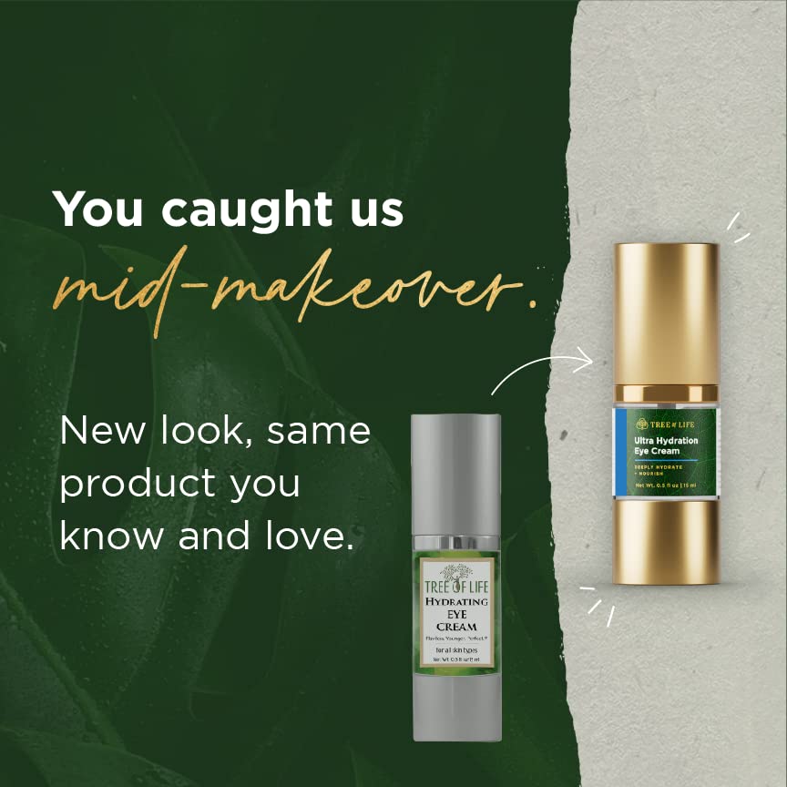 Tree of Life Hydrating Anti-Aging Moisturizing Complete Regimen, includes Face Cleanser (4 Fl Oz), Toner (4 Fl Oz), Serum (1 Fl Oz), Face and Body Cream (4 Oz) and Eye Cream (0.5 Fl Oz)