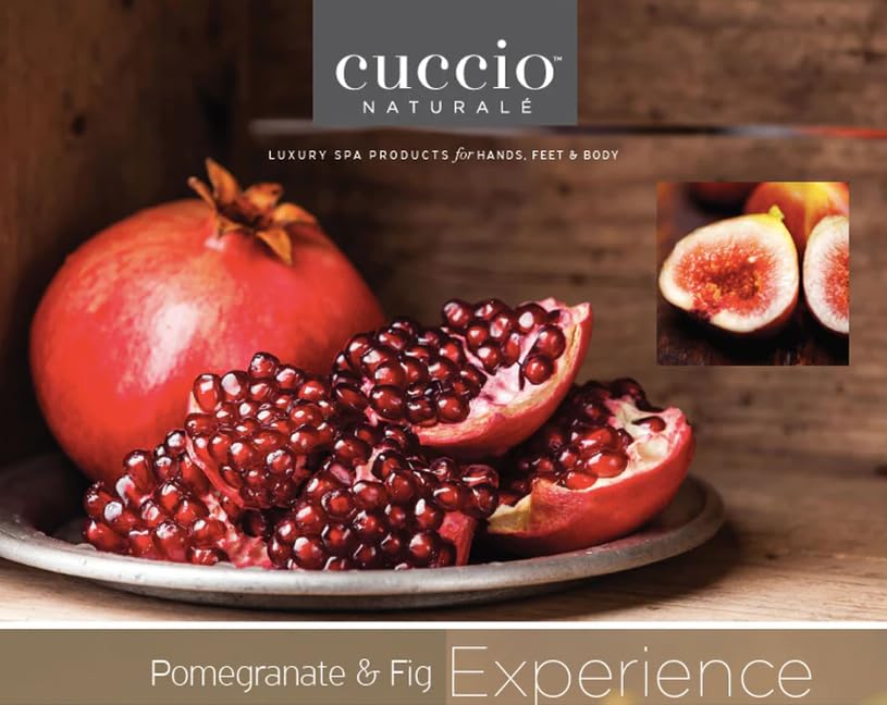 Cuccio 4 Piece Spa To Go Kit, Pomegranate and Fig