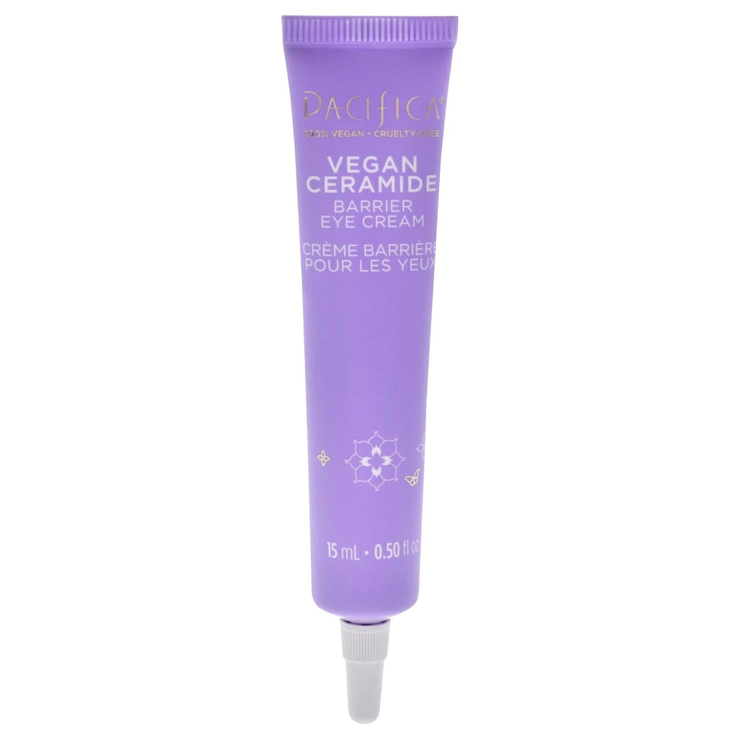 Vegan Ceramide Eye Cream by Pacifica for Women - 0.5 oz Cream