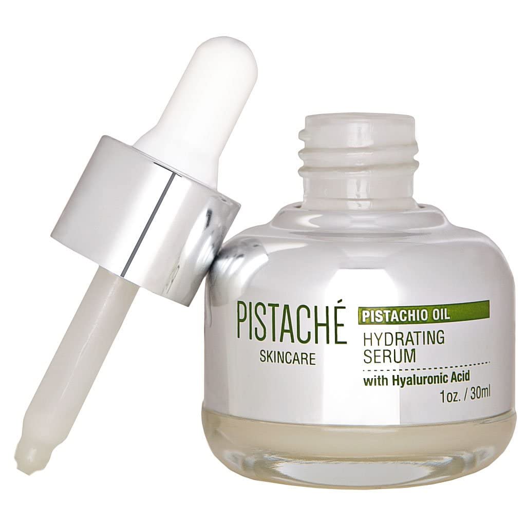 Pistaché Skincare Pistachio Oil Ultimate Face Trio Set + Eye Cream, Hyaluronic Acid Face Serum & Face Moisturizer + Hydrates and Nourishes + Vitamin E + Antioxidant Protection