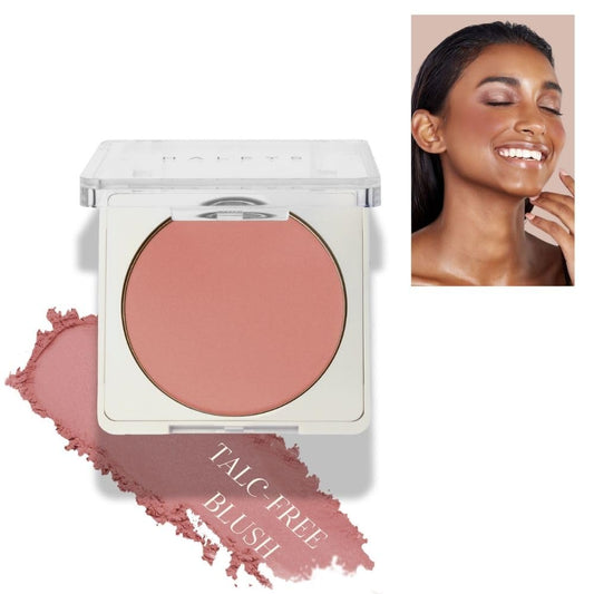 HALEYS Re-pop Smoothing Powder Blush (Love Bite) - Pigmented, Easy Blending, Longwear, Buildable, Talc-Free, V + CF