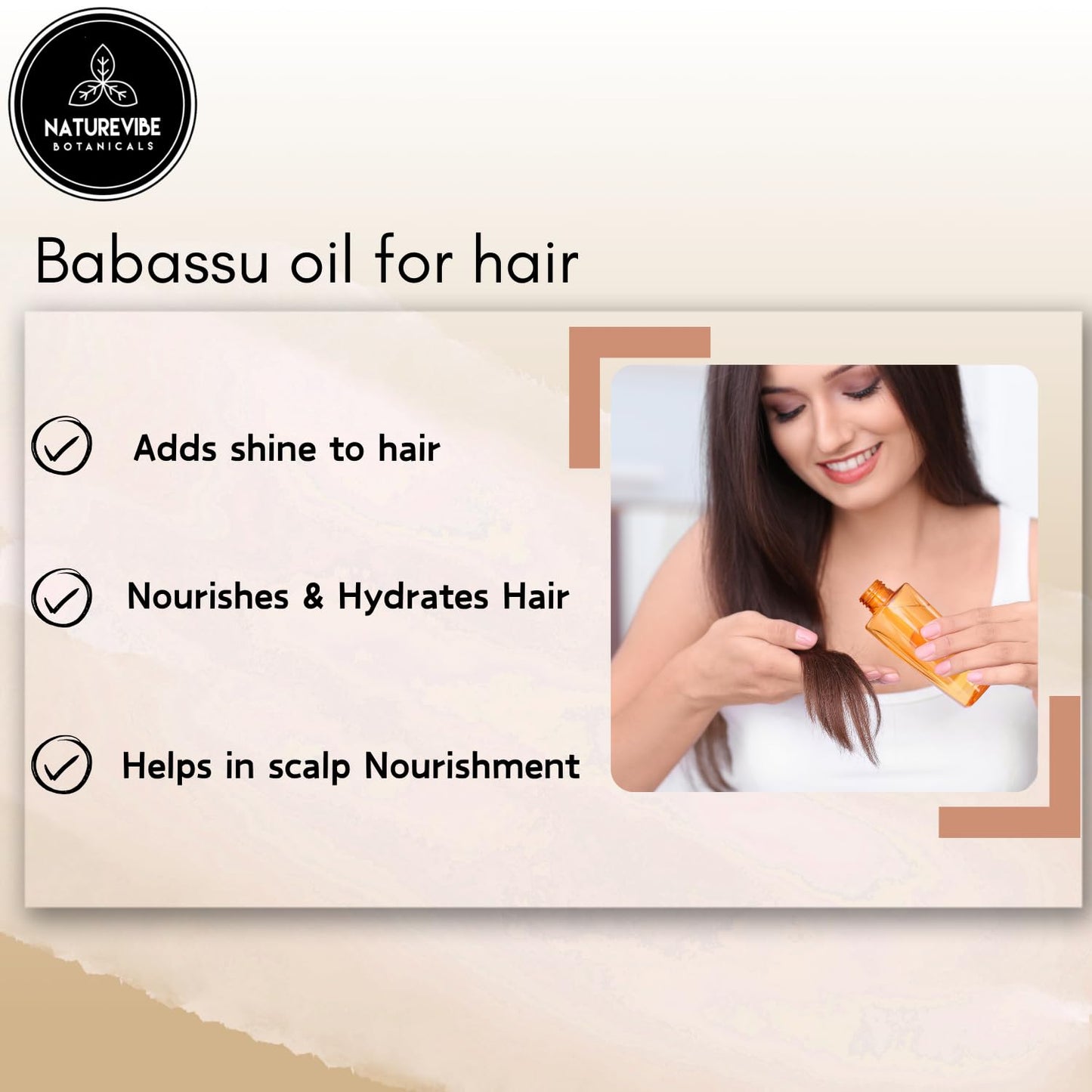 Naturevibe Botanicals Babassu Oil 32 Ounces | 100% Pure and Natural | Great for Skin Care and Hair Care