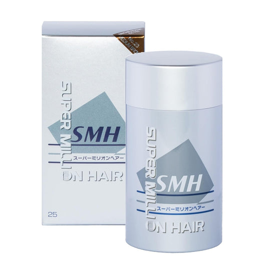 SMH Hair Fibers MADE IN JAPAN – Instantly Conceals Thinning Hair –Long-Lasting – Sweat, Water & Wind Resistant – Hair Loss Solutions For Men & Women (Medium Brown, 25g)