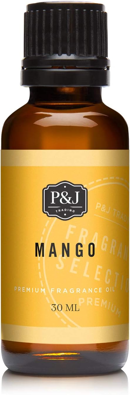 P&J Trading Fragrance Oil | Mango Oil 30ml - Candle Scents for Candle Making, Freshie Scents, Soap Making Supplies, Diffuser Oil Scents