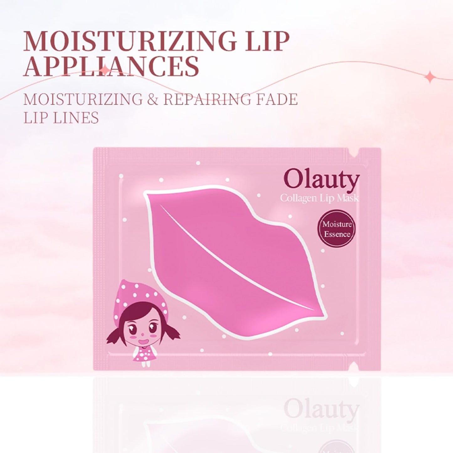 30 Pairs Lip Masks & 24K Gold Eye Masks, Crystal Collagen Eye Patches for Puffy Eyes, Gold Under Eye Mask for Puffy Eyes and Dark Circles, Treatments Under Eye Bags, Reducing Fine Lines and Wrinkles