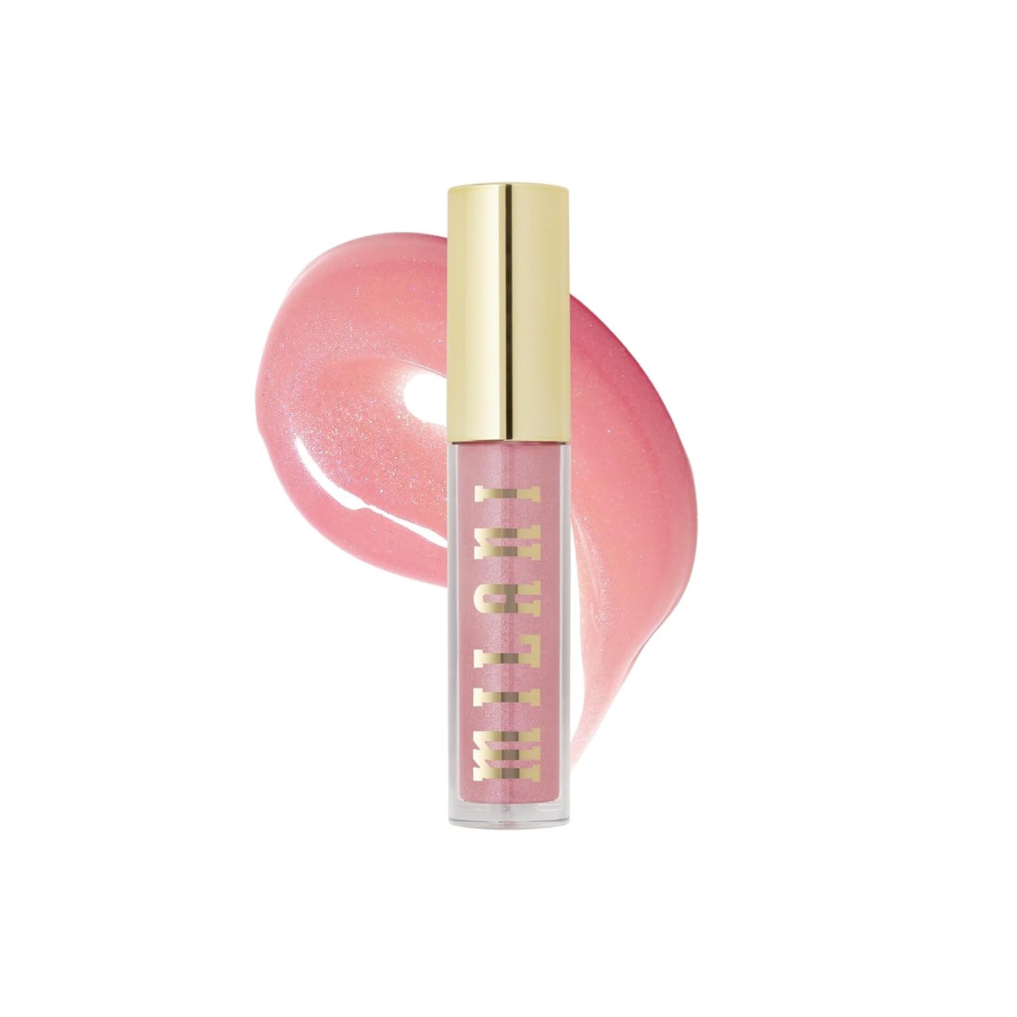 Milani Lip Gloss, Keep It Full Nourishing Lip Plumper with Hyaluronic Acid & Peptides for Soft, Fuller-Looking Lips (0.13 Fl. Oz.) Sparkling Pink