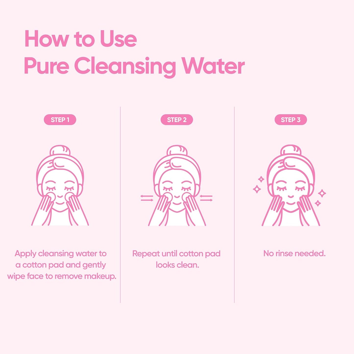 BANILA CO Clean It Zero Pure Cleansing Water | Gentle Cleanser for Sensitive Skin | Micellar Water Makeup Remover No Rinse & Oil Free (310ml / 10.48 fl.oz)