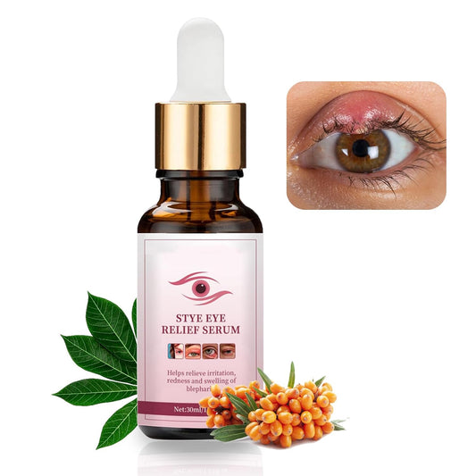 Stye Eye Treatment,Chalazion Remover,Stye Eye Relief Serum for Styes Chalazion and Blepharitis Treatment, Fast Relief,Mild Lash and Eye Cleanser