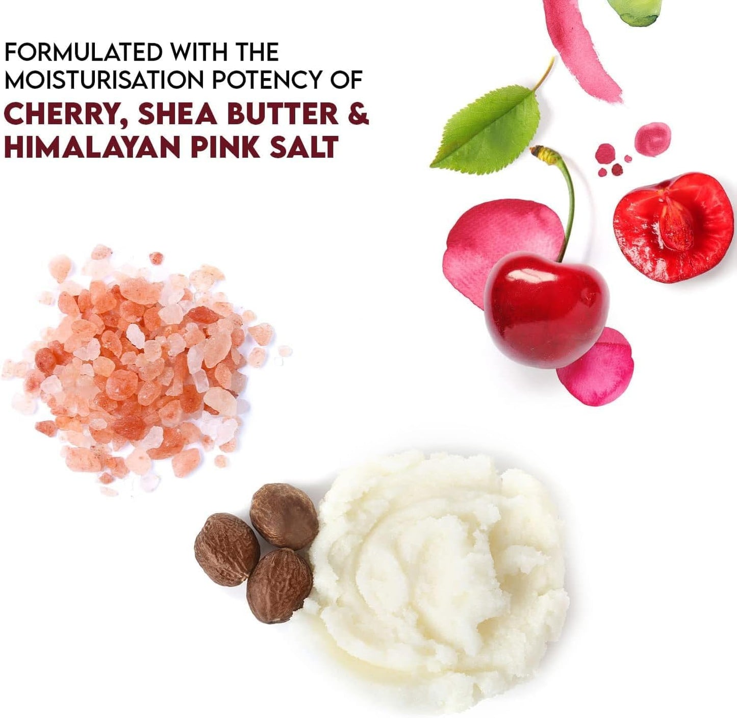 Natural Solution Lip Balm, Formulated with Cherry & Organic Shea Butter, Moisturizing Lip Care Multipack, Hydrating Moisturizer for Dry Lips, Organic Chapstick- 3 Count,6 Pieces