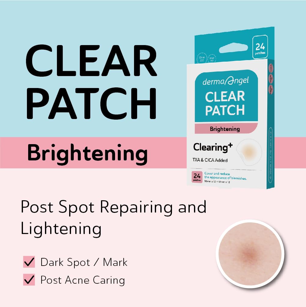 Dark Spot Patches Blemish Patches with Hydrocolloid, TXA & CICA for Active Acne & Post-Inflammatory Dark Spots - Day and Night Use - UPGRADED (Post Acne - 132 Count - 2 Size)