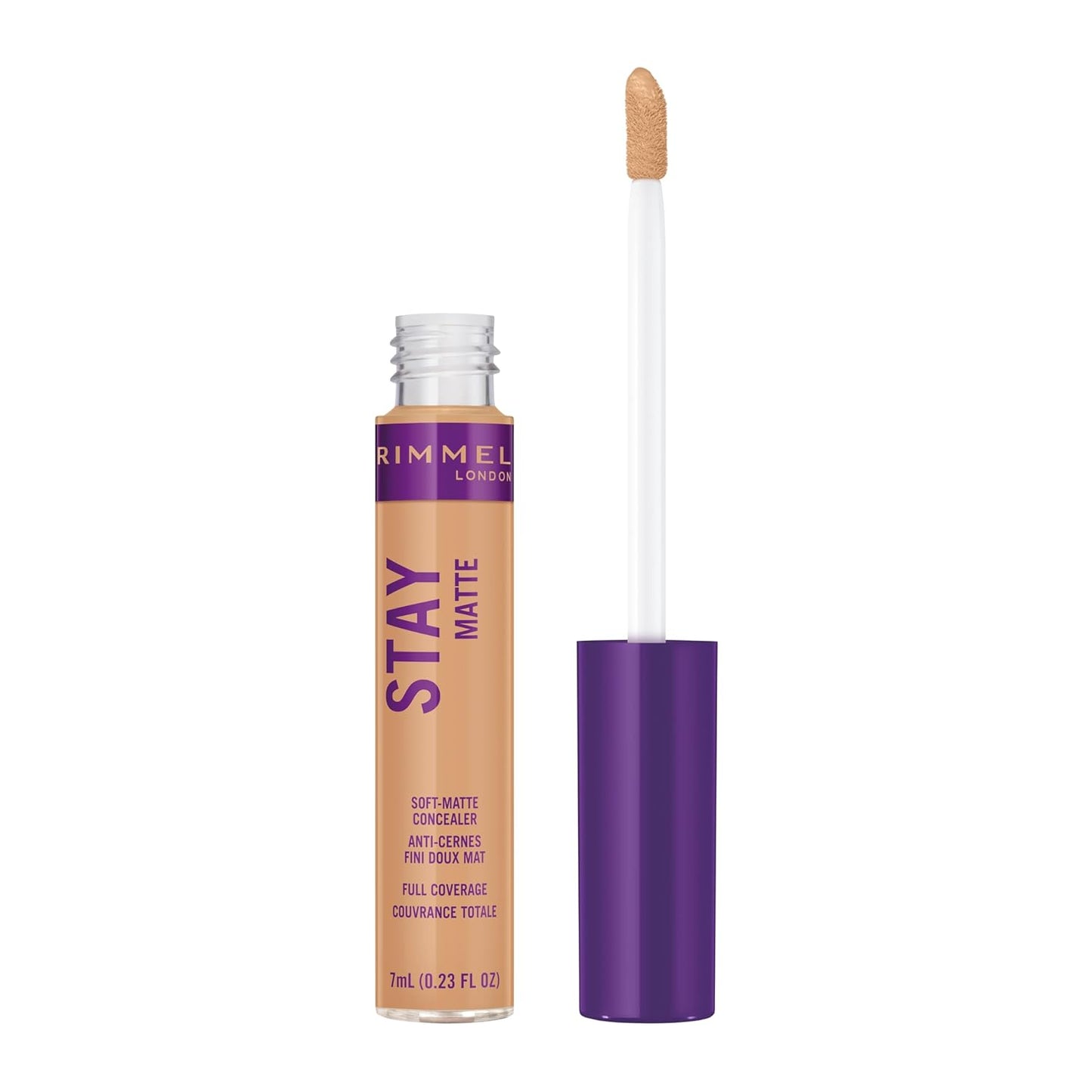 Rimmel London Stay Matte - 232 Warm Ivory - Concealer, 24-Hour Wear, Shine Control, Fights Free Radicals, 0.23oz