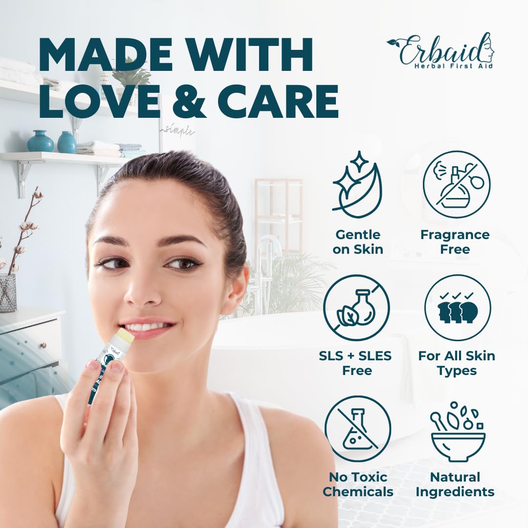 Beef Tallow Lip Balm – Natural Tallow Beeswax Chapstick – Hydrating Moisturizer Grass Fed Tallow Balm Lip Care – Soothes Chapped, Dry Lips, Sensitive Skin – Long Lasting Vitamin Rich USA-Made Orange