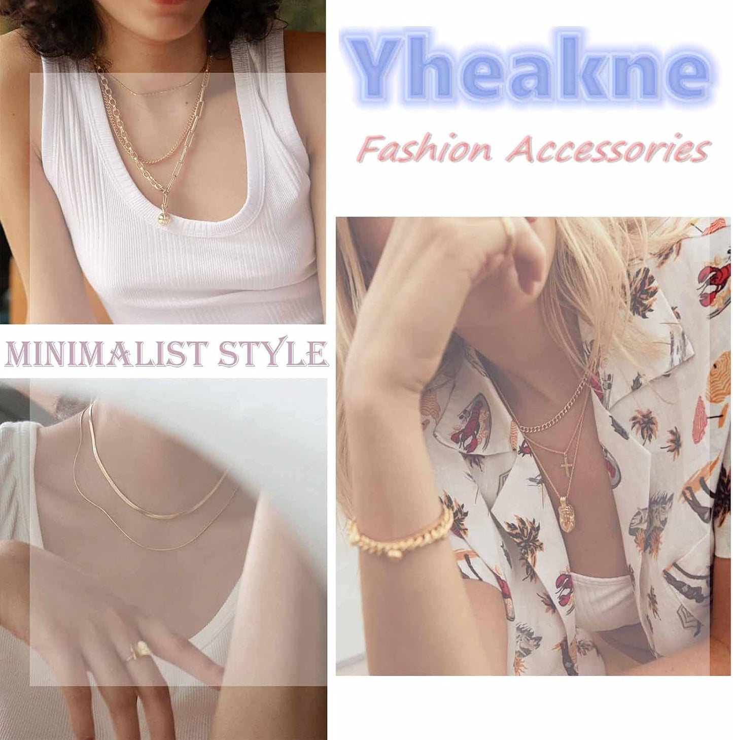 Boho Lava Stone Necklace Chain Silver Layered Chain Y Necklace Lava Bead Lariat Necklace Anxiety Essential Oil Diffuser Necklace Jewelry for Women