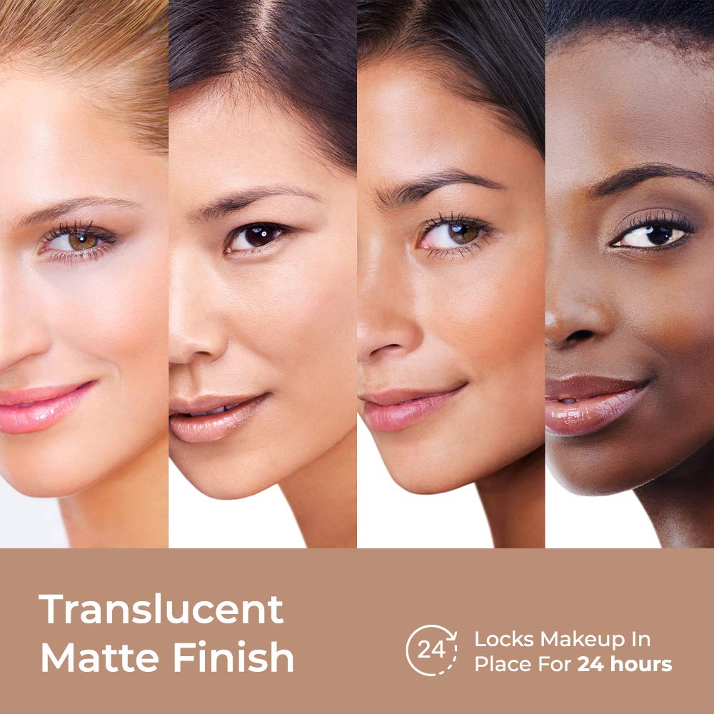 Dual-Action Face Primer - 15 mL | Hydrating Makeup Primer With Vitamin C & Hyaluronic Acid | Smoothing Translucent Matte Pore Minimizer | Foundation Primer For Any Skin Tone