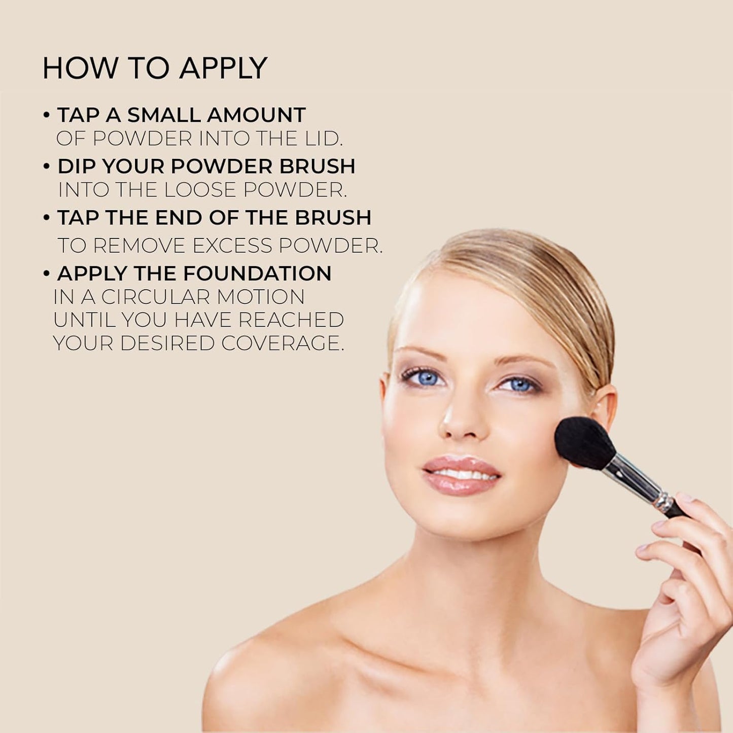 Bellapierre Mineral Foundation SPF 15 – Loose Powder Foundation, Full Coverage Mineral Makeup with Matte Finish – Vegan, Cruelty Free, Hypoallergenic, Oil & Talc Free – 0.32 oz - Café