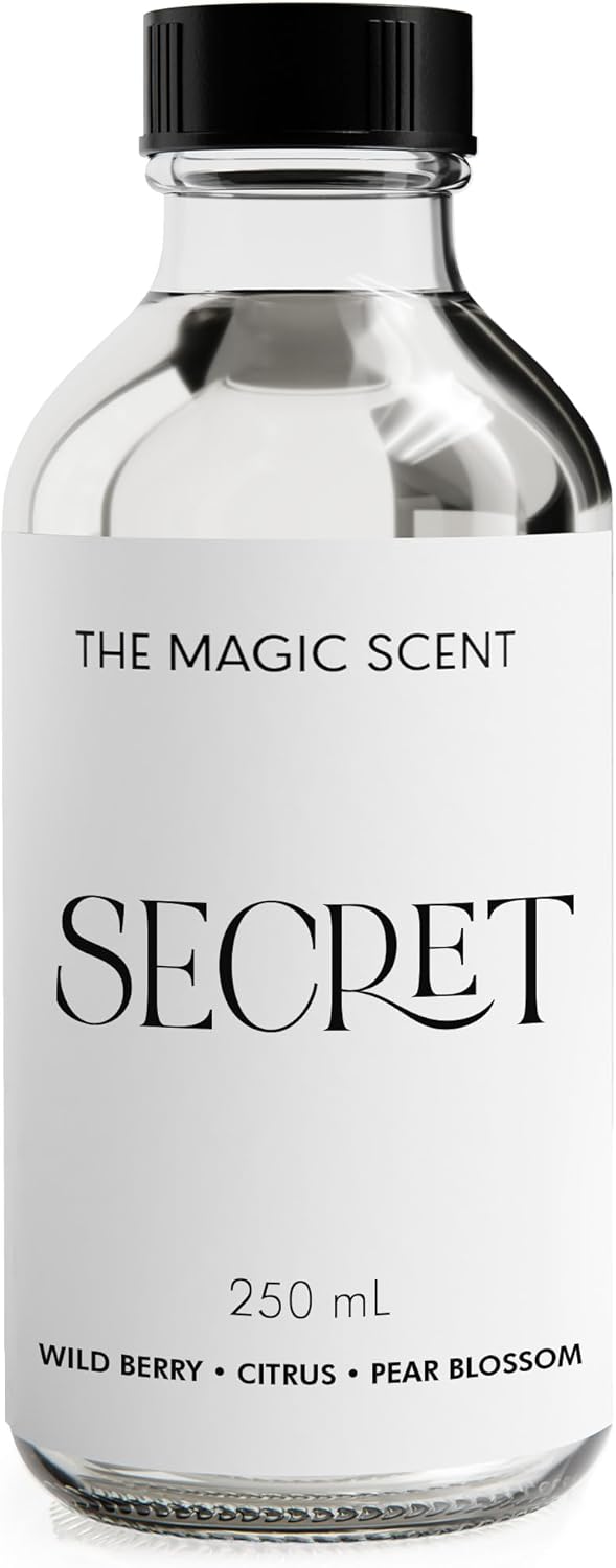 Secret Diffuser Oil - Hotel & Home Luxury Scents - Diffuser Oil Scents for Home Designed for Use in All Diffusers - 8.5 fl oz, 250 mL