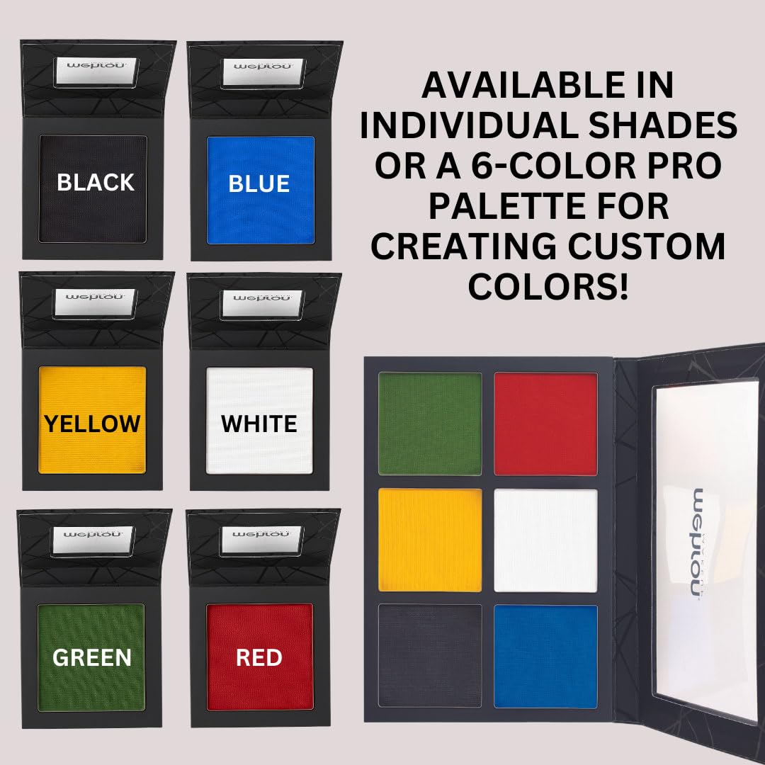 Mehron EDGE Face & Body Paint| Professional Water-Activated Face Paint Makeup | Made in the USA | For Cosplay, Halloween, & SFX (Mulit Color Palette)