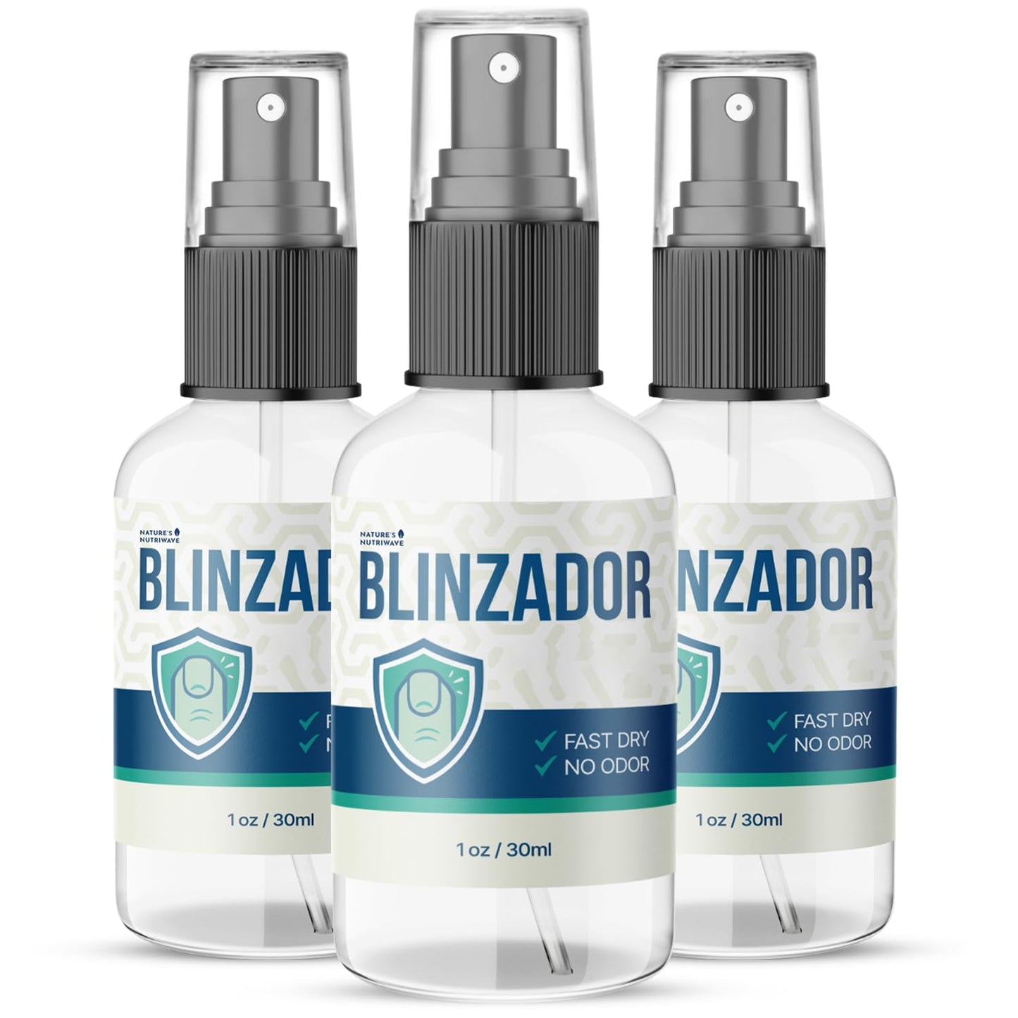 Blinzador – Natural Spray for Foot & Nail with Plant-Based Ingredients – Fast-Drying, Odorless, Easy-to-Use | 1oz (30ml), 3 Month Supply