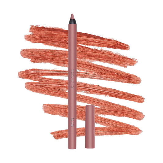 about-face Matte Fix Lip Pencil Raw Kiss – Long-Wear, Creamy Matte Lip Liner with Hyaluronic Acid & Vitamins C & E – Vegan, Cruelty-Free, Clean Beauty – 0.042 oz (Burnt Sienna)