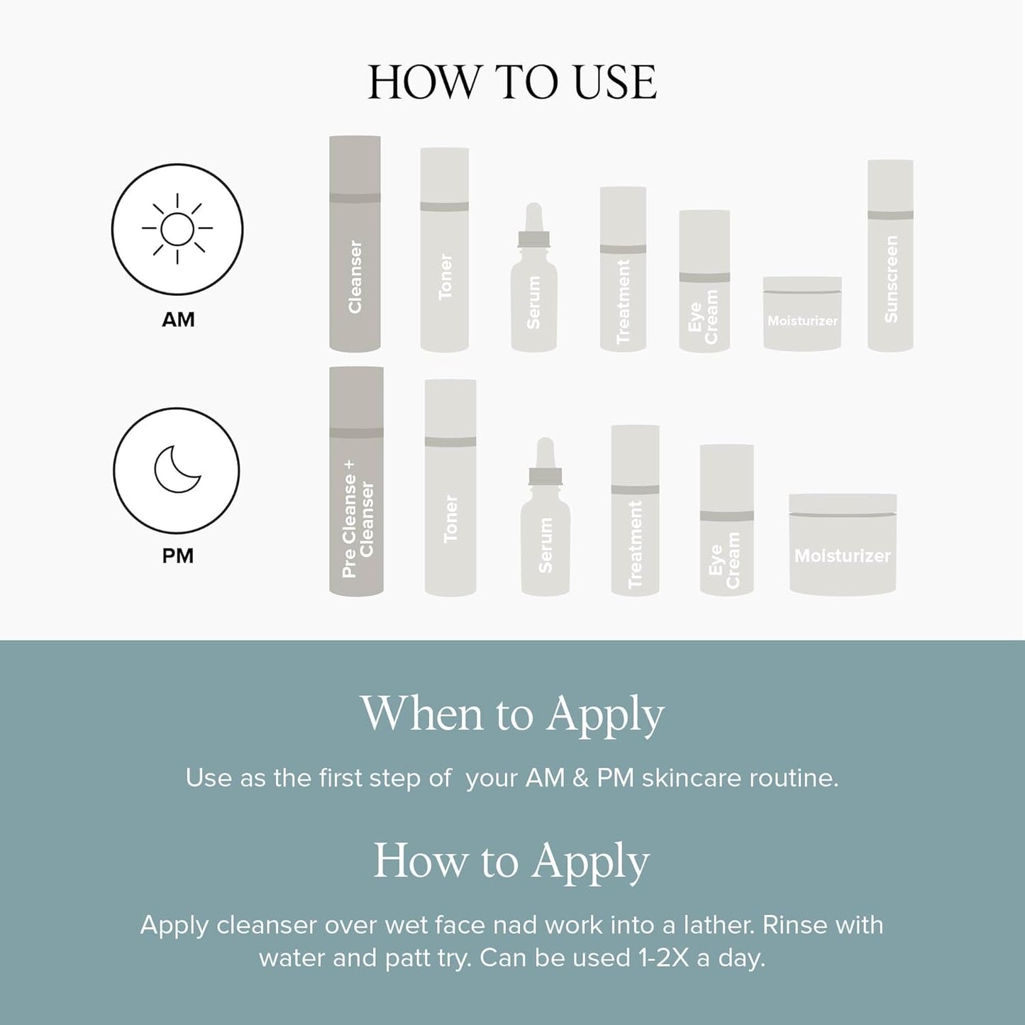 DRMTLGY Essential Facial Cleanser - Gentle Face Cleanser and Face Wash for Women and Men with Anti-Aging Peptides & Hyaluronic Acid. 6.9 fl oz, 2 Pack