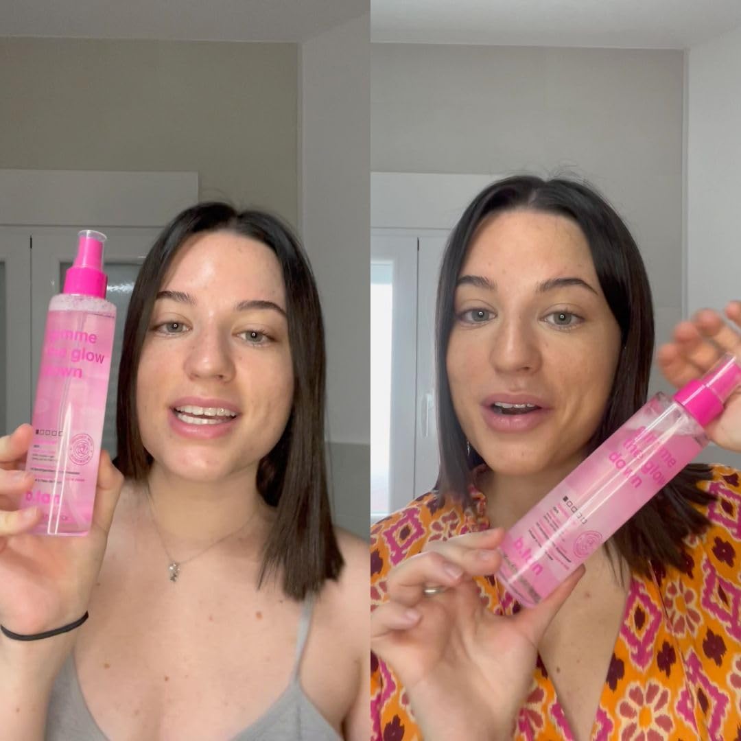 b.tan Clear Face Tan Mist Bundle | Gimme The Glow Down - Facial Tanner Spray, Gradual Bronzing Sunless Tanning Water, Infused with Rosewater, No Fake Tan Smell, 6.7 Fl Oz, Pack of 2