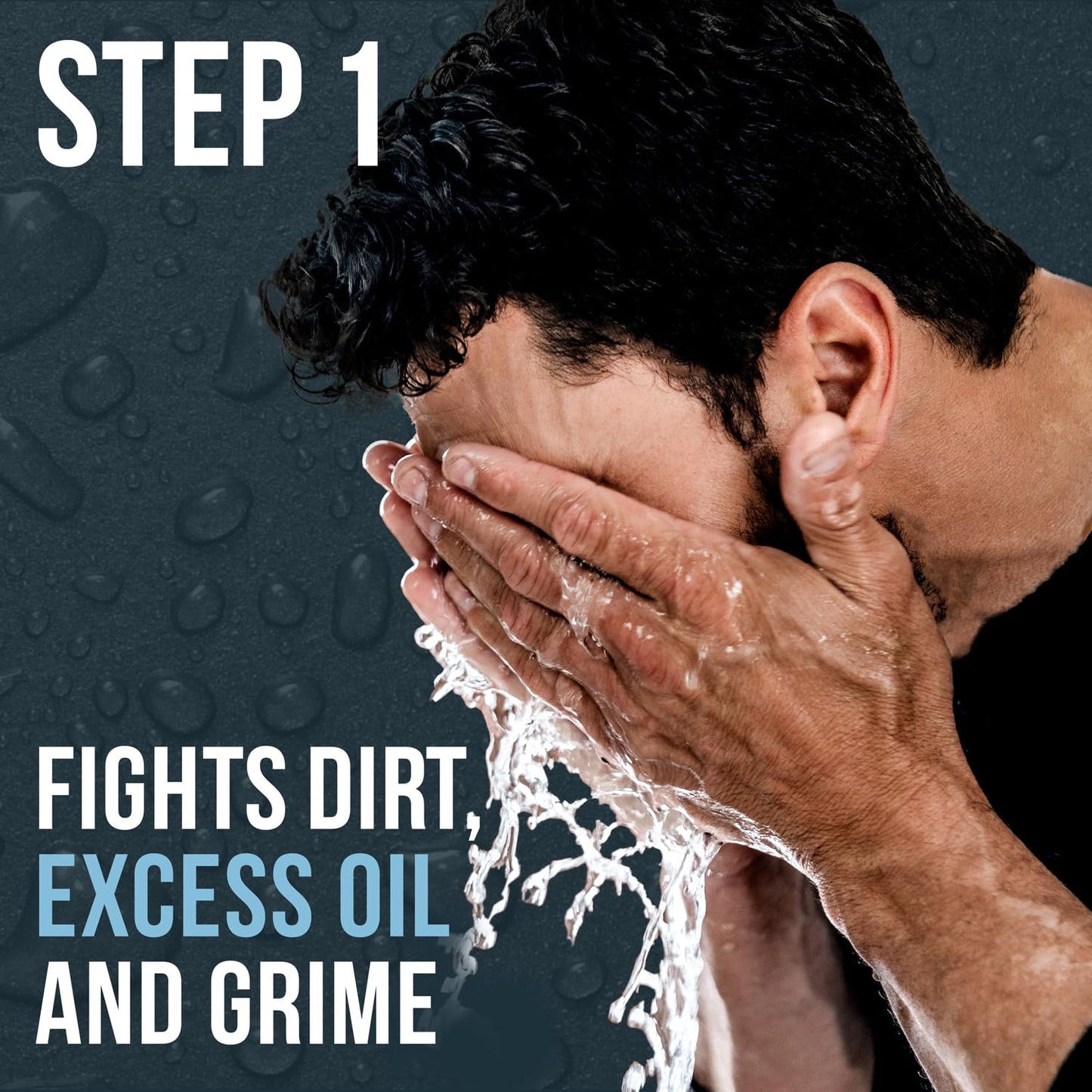 Daily Duo Skincare Set for Men | Includes Age + Damage Defense Moisturizer & Daily Power Scrub Face Wash