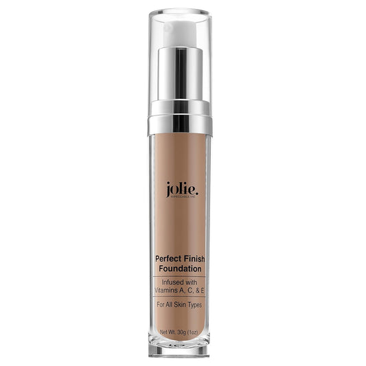 Jolie Perfect Finish Liquid Foundation Makeup SPF 15 Oil Free (MC2)