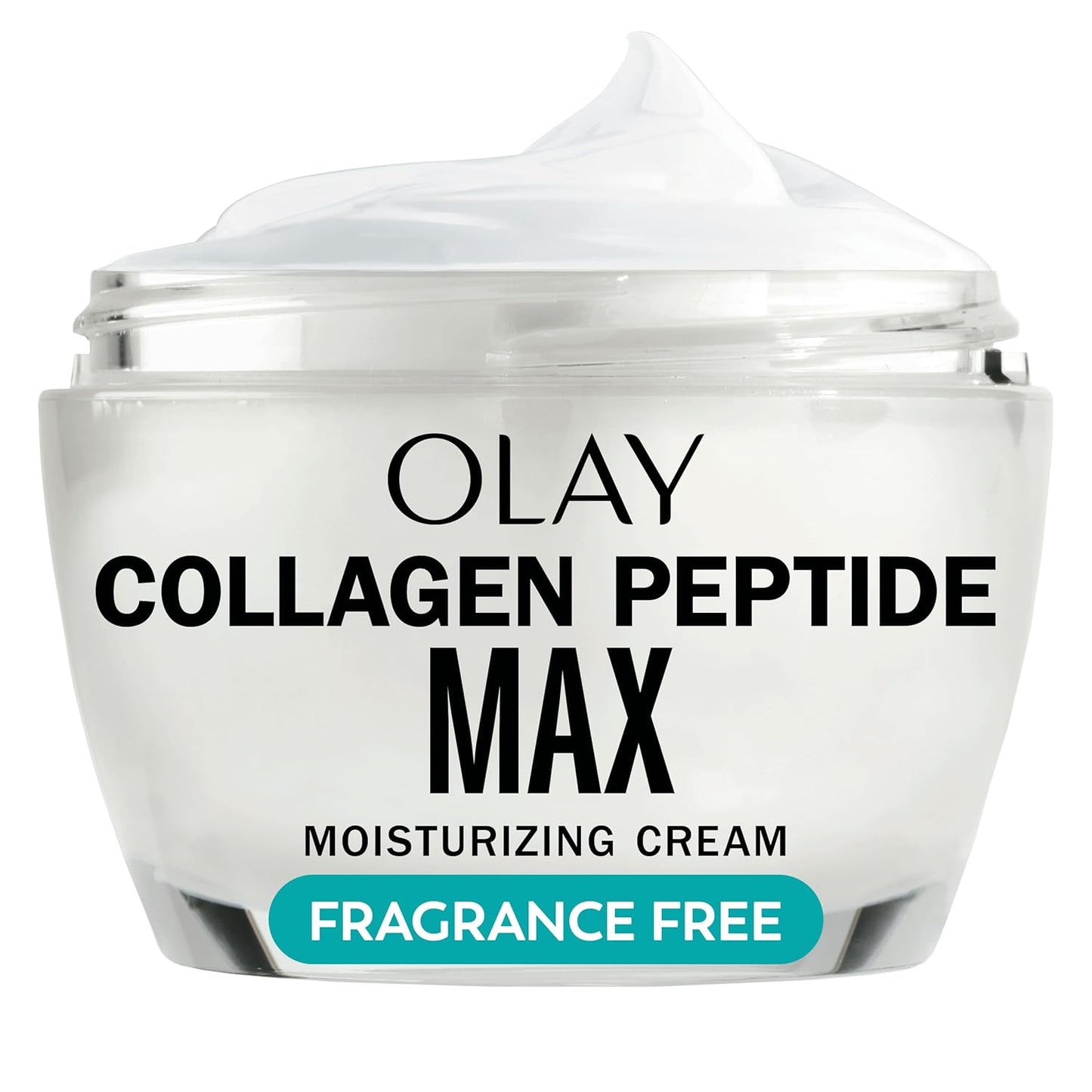 Olay Collagen Peptide Face Moisturizer, Firming Cream for Women, Fragrance-Free, Non-Greasy - Hydrating, Anti-Aging, Anti-Wrinkle, Smoothing of Fine Lines, Tightening Skin Care - Niacinamide, 1.7 Oz