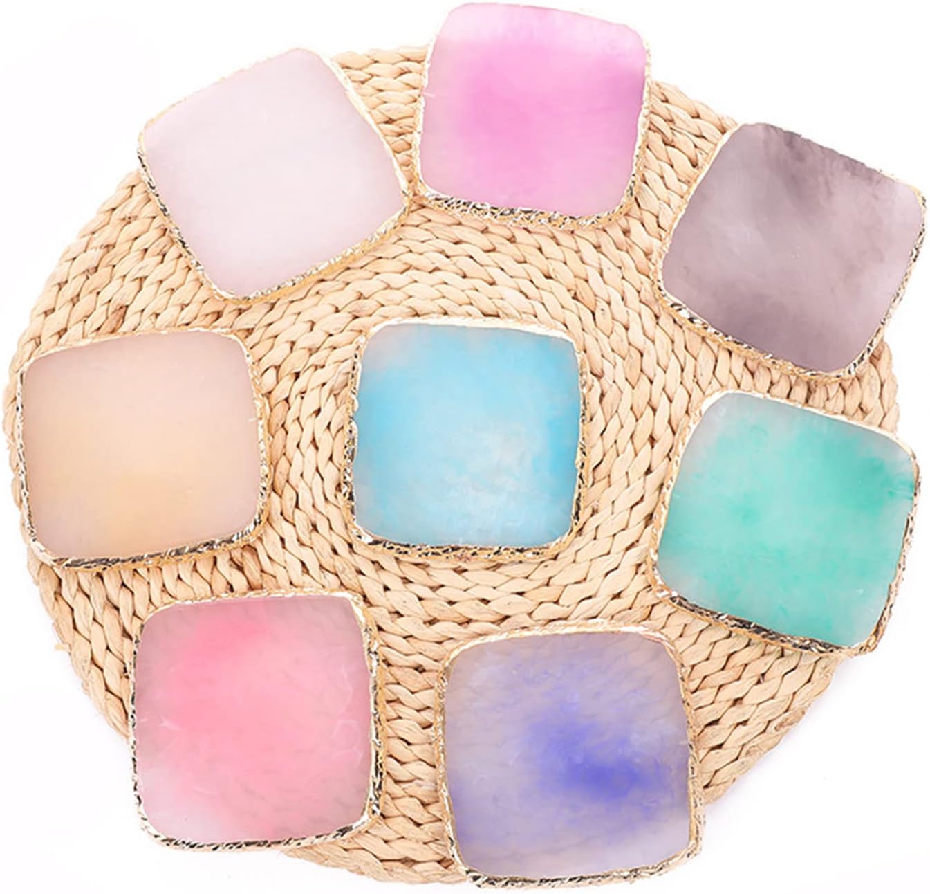 1 Piece Nail Art Palette Nail Polish Palette Mixing Palette Makeup Plate Nail Plates for Nail Art Nail Tip Holder Nail Art Display