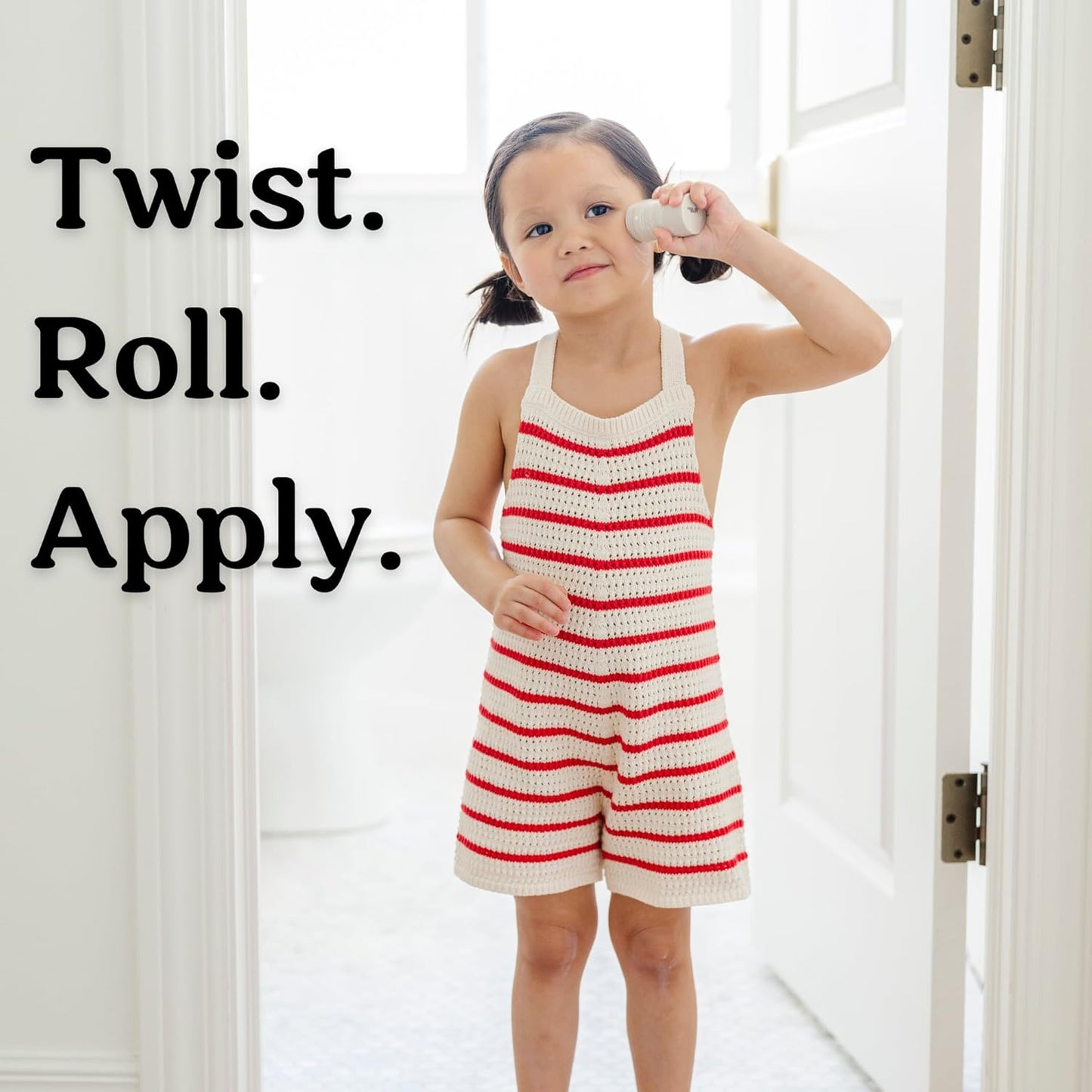 Roe Wellness- Baby Sunscreen Stick SPF 50 Roll-on Stick Clean Ingredients Zinc Oxide | Face & Body UVA & UVB Protection For Toddlers, Newborns